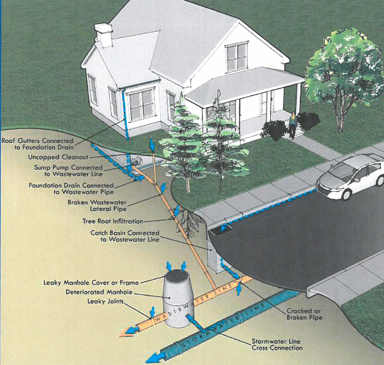 Sanitary Sewer Smoke Testing | City of Ferndale