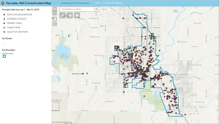Crime Map Image (JPEG)