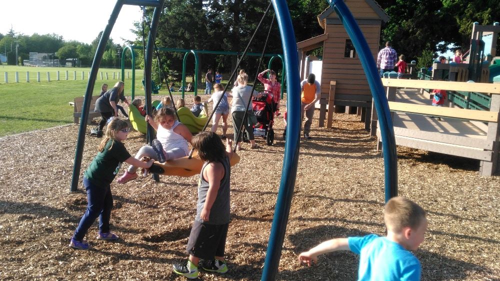 Children Playing at the Park