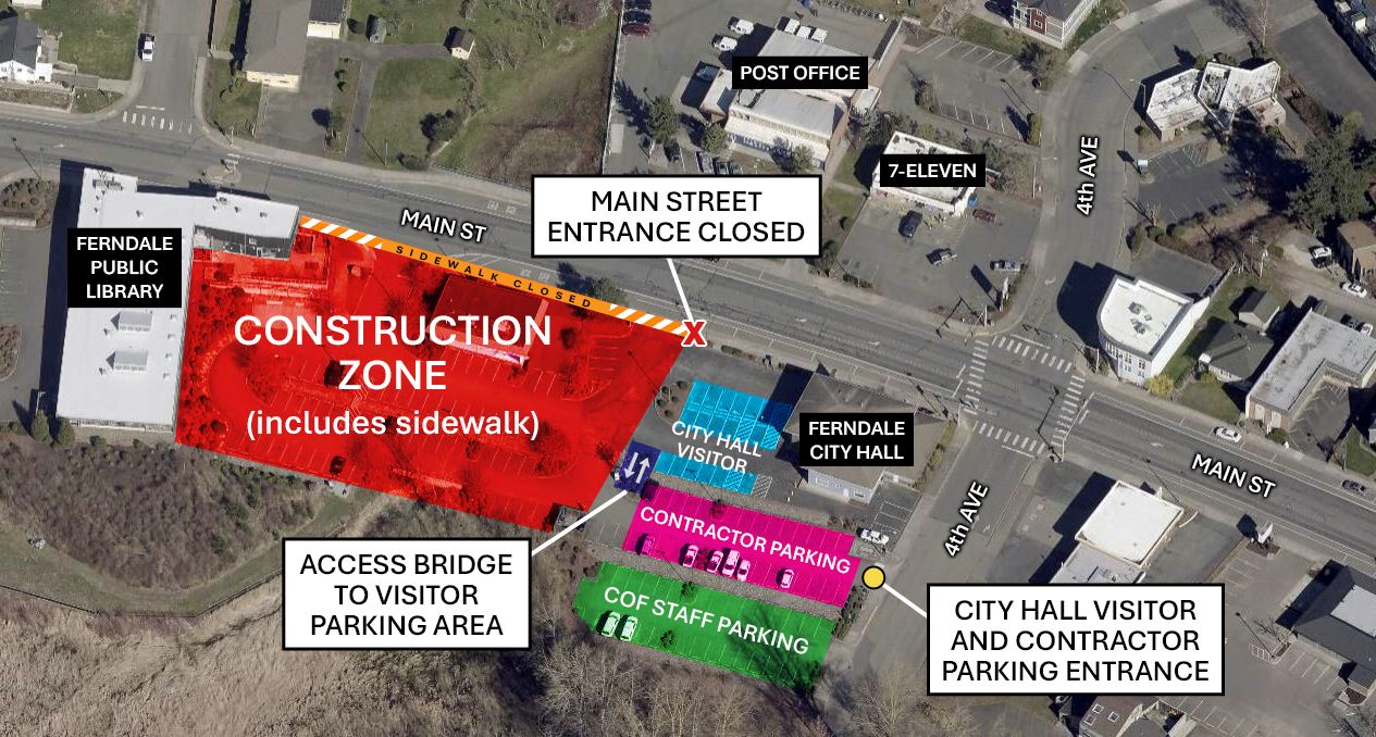 City Hall Parking Map - November 2025