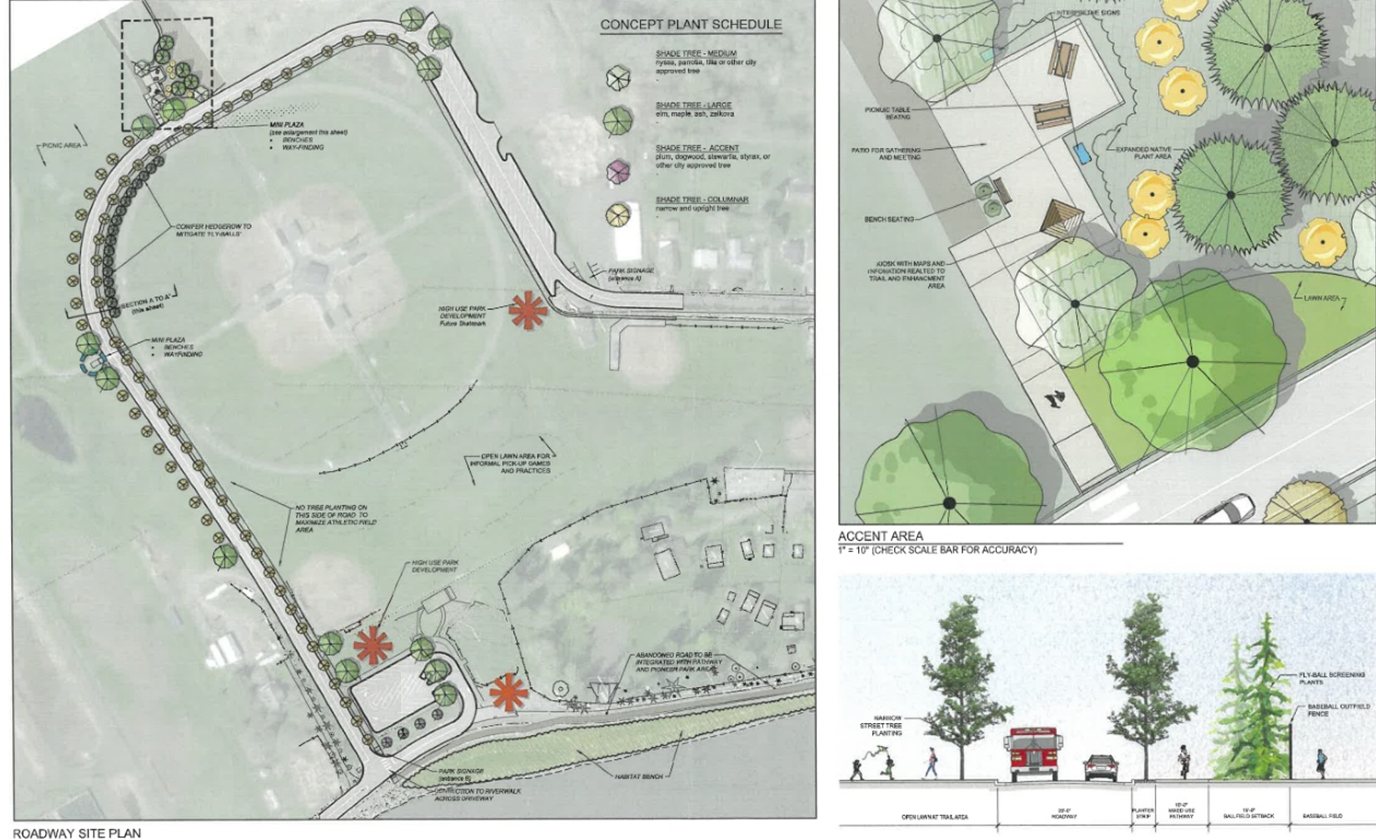 Ferndale Levee Diagram