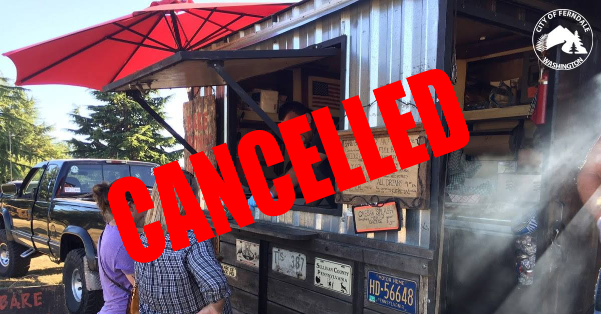 Food Truck Friday Cancelled For July 6th City Of Ferndale