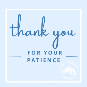 Thank you for your patience